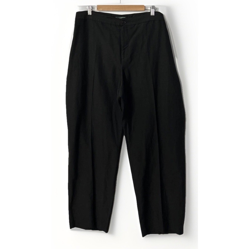 NWT Women's Lauren Ralph Lauren Silk Blend Pants Career Wear Plus Sz 22 22W $170